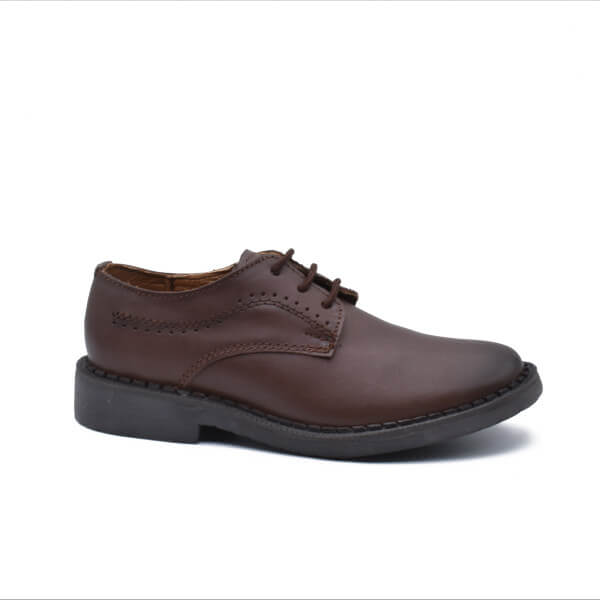 Children's brown shoes Model 400
